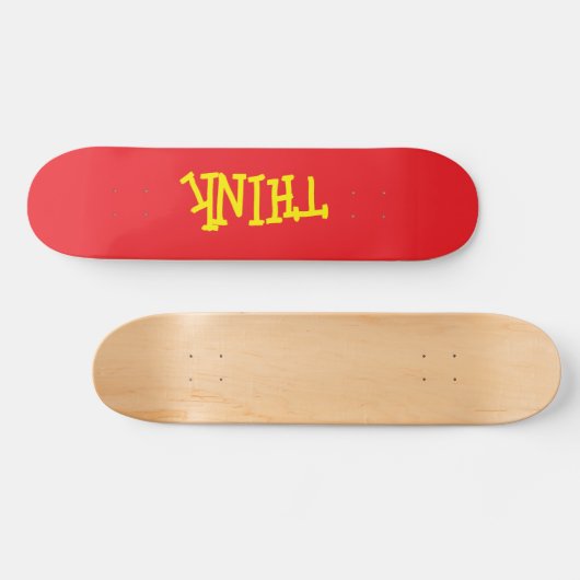 Think Skateboarding deck Persoonlijk Skateboard (Horizontaal)