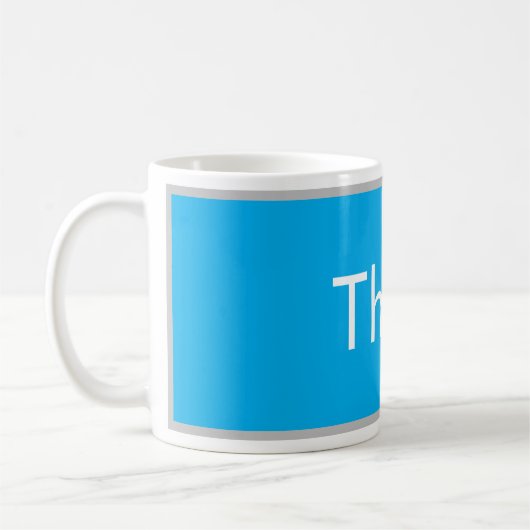 Think Skateboarding Tasse Koffiemok (Links)