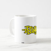 Think Skateboarding Tasse Koffiemok (Voorkant links)