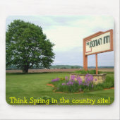 Think Spring - muispad Muismat (Voorkant)