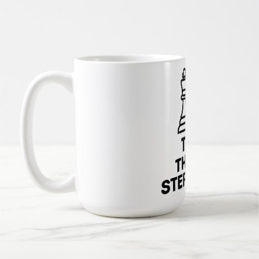 Think Three Steps Ahead Chess Player Mug Koffiemok (Links)