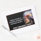 ThinkandAct.Earth "Funthreementals" Rechthoekige Sticker (Envelop)