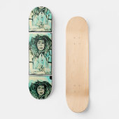 THINKER DREAD GREEN GRAFF PERSOONLIJK SKATEBOARD (Voorkant)
