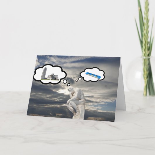 Thinker Kaart (Voorkant)