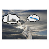 Thinker Perfect Poster (Voorkant)