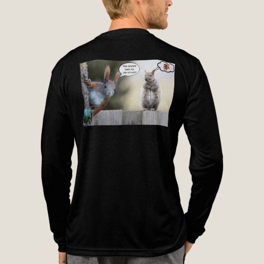 Thinker Tri-Blend Shirt (Achterkant volledig)