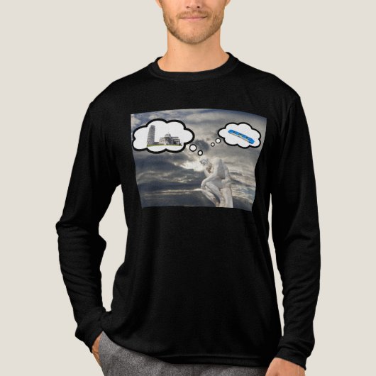 Thinker Tri-Blend Shirt (Voorkant volledig)