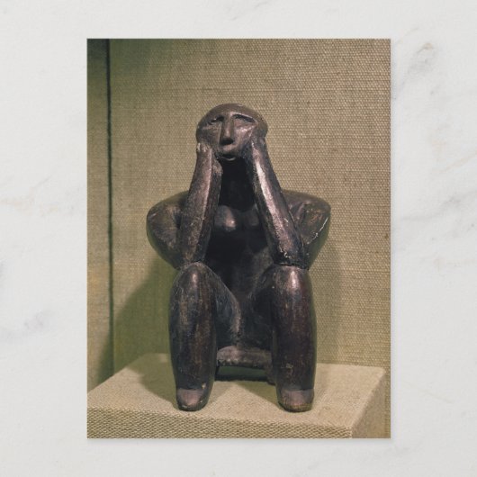 Thinker van Cernovoda, Hamangia Culture Briefkaart (Voorkant)