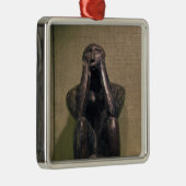 Thinker van Cernovoda, Hamangia Culture Metalen Ornament (Rechts)