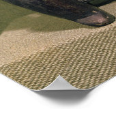 Thinker van Cernovoda, Hamangia Culture Poster (Hoek)