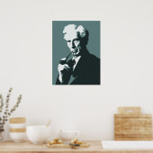 Thinkers - Bertrand Russell Poster (Keuken)