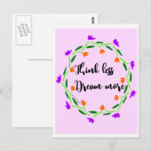 Thinkers & Dreamers Briefkaart (Voorkant / Achterkant)