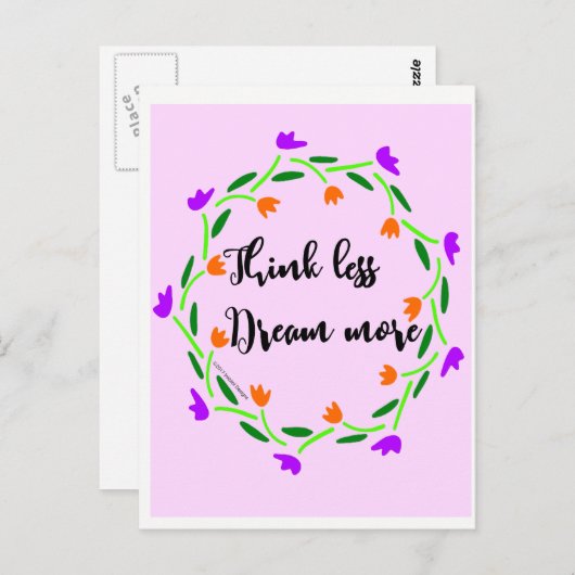 Thinkers & Dreamers Briefkaart (Voorkant / Achterkant)