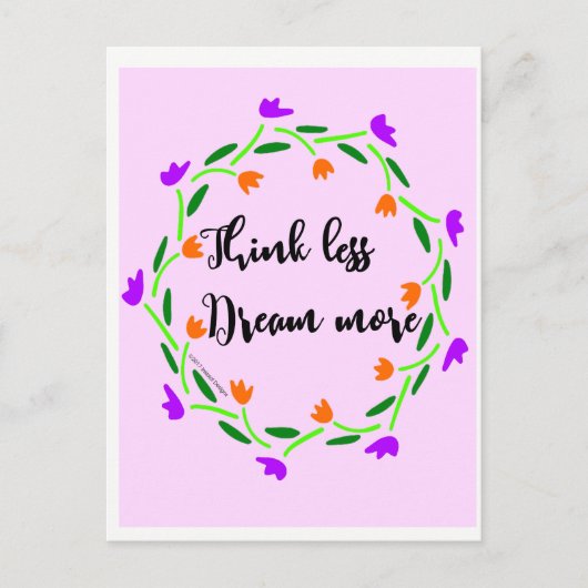 Thinkers & Dreamers Briefkaart (Voorkant)