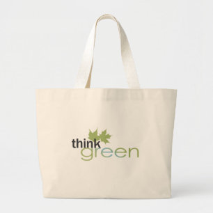 ThinkGreen Grote Tote Bag