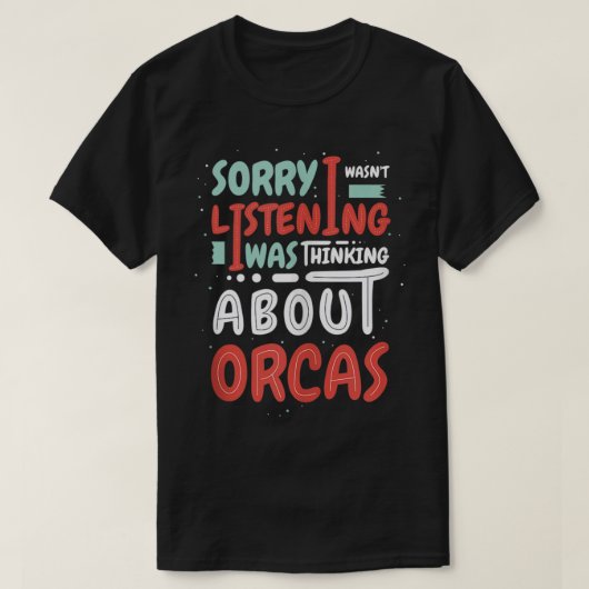 Thinking About Whales Cute Orcas Nature Tank Top (Design voorkant)