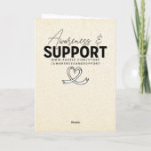 Thinking About You | Addiction Support Kaart (Achterkant)