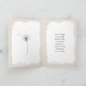 Thinking About You | Friendship Poem Kaart (Binnen)