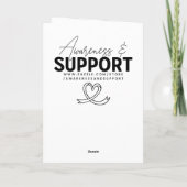 Thinking About You | Mental Illness Support Kaart (Achterkant)