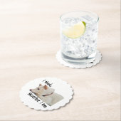 Thinking dog coaster by koroku kartonnen onderzetters (Insitu)