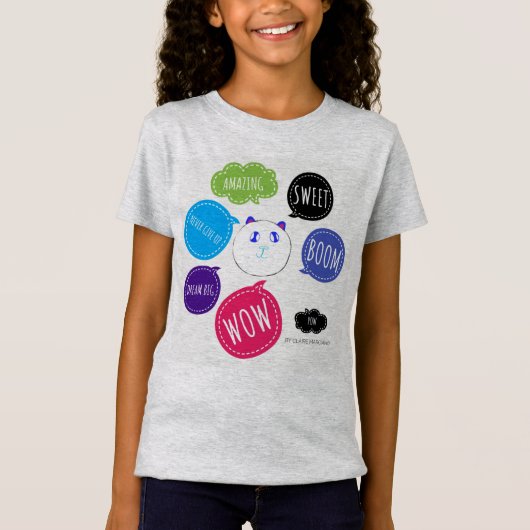 Thinking Girl T-shirt (Voorkant)