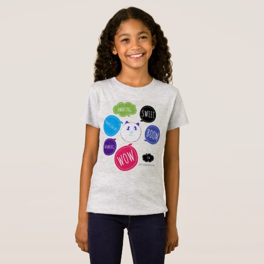 Thinking Girl T-shirt (Voorkant volledig)