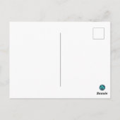 Thinking Happy Thoughts About You – Soaking Fish Briefkaart (Achterkant)