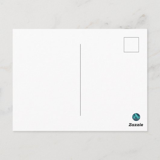 Thinking Happy Thoughts About You – Soaking Fish Briefkaart (Achterkant)