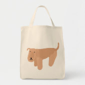 Thinking Lakeland Terrier Tote Bag (Voorkant)