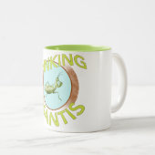 Thinking Mantis Tweekleurige Koffiemok (Voorkant rechts)