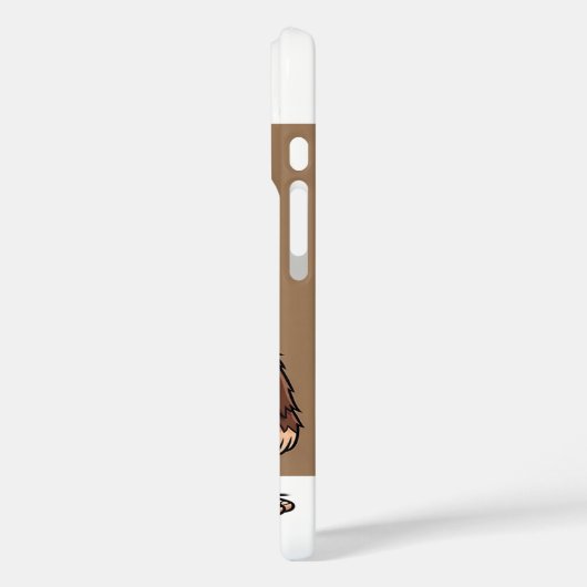 Thinking Monkey – life truths, wisdom  Phone Cover (Achterkant / Links)