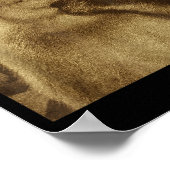 Thinking Monkey Meme Vintage Retro  Poster (Hoek)