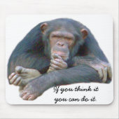 Thinking_Mousepad Muismat (Voorkant)