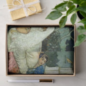 "Thinking of Lady Yang" van Edmund Dulac Tissuepapier (Geschenk)