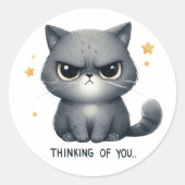 Thinking of u sticker (Voorkant)