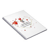 Thinking of you always  notitieboek (Rechterzijde)