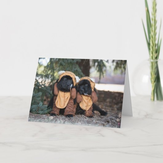 Thinking of you bears kaart (Voorkant)