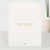 Thinking of You Card | Blue Hydrangea Floral Kaart (Achterkant)