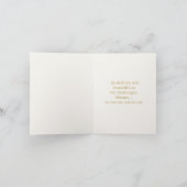 Thinking of You Card | Blue Hydrangea Floral Kaart (Binnen)