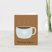 Thinking of you Card - Café du Love Kaart (Voorkant)