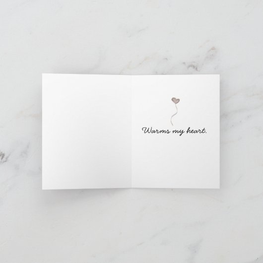 Thinking of you Card - Café du Love Kaart (Binnen)