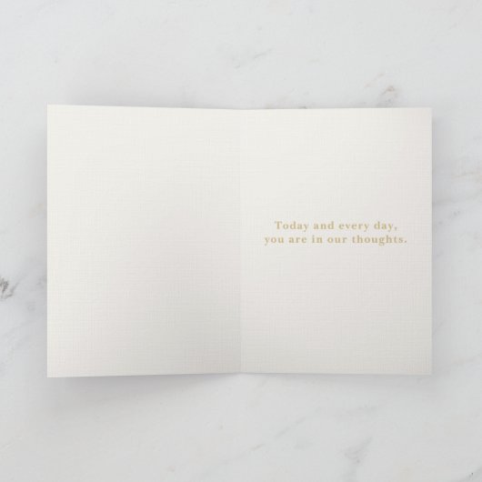 Thinking of You Card | Hydrangea Floral Kaart (Binnen)