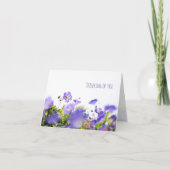 Thinking of You Floral Folded Card Kaart (Voorkant)