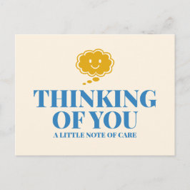 Thinking of You Friendship Encouragement Postcard Briefkaart