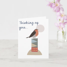 Thinking of you greeting card kaart