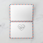 Thinking of You Greeting Kaart (Binnen)