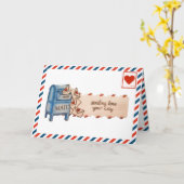 Thinking of You Greeting Kaart (Gele Bloem)