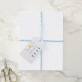 Thinking of you Heart stickers  Cadeaulabel (Met Touw)