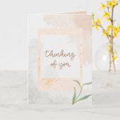 Thinking of You Kaart (Gele Bloem)