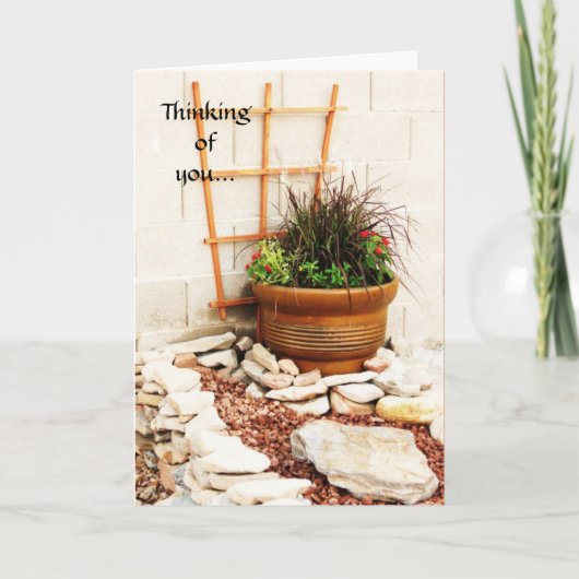 Thinking of You... Kaart (Voorkant)